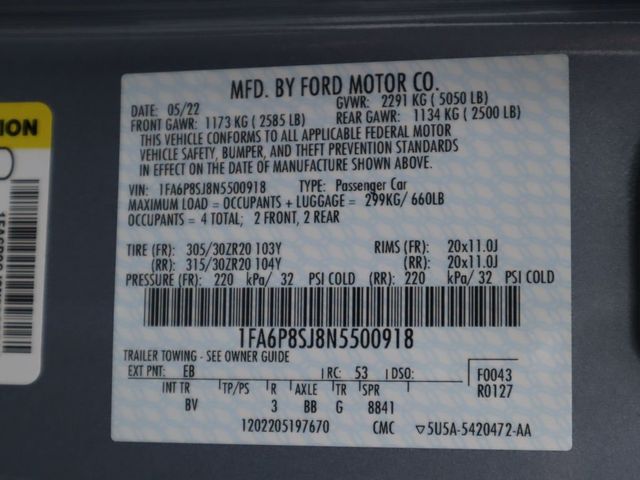 2022 Ford Mustang Shelby GT500 Fastback - 22957857 - 33