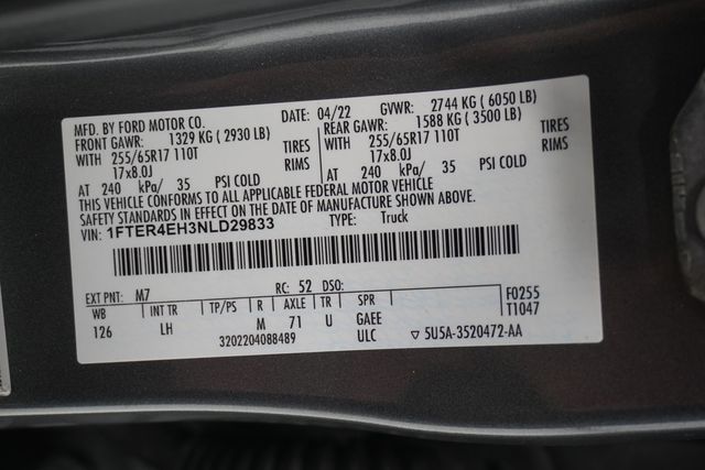 2022 Ford Ranger  - 22911548 - 28