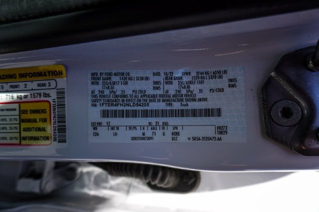 2022 Ford Ranger XLT 4WD SuperCrew 5' Box - 23080143 - 38