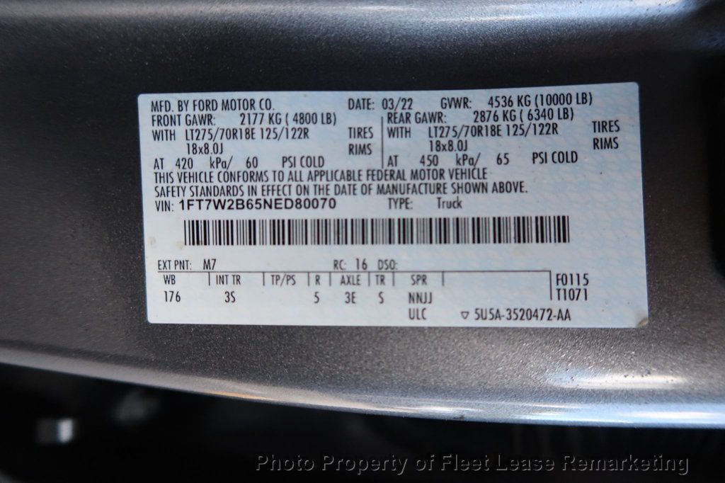 2022 Ford Super Duty F-250 SRW F250 Crew Cab 4WD LWB - 23094761 - 13