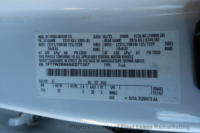 2022 Ford Super Duty F-250 SRW F250SD 4WD Crew Cab LWB - 22942592 - 13