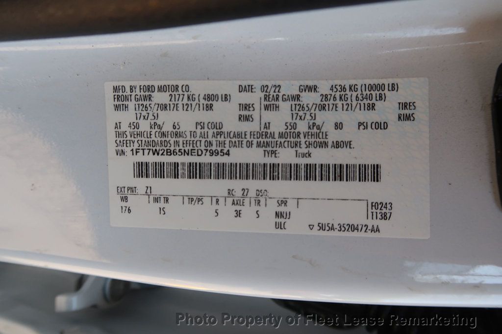 2022 Ford Super Duty F-250 SRW F250SD 4WD Crew Cab LWB - 23018183 - 12