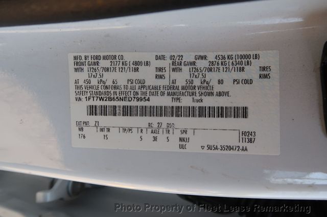 2022 Ford Super Duty F-250 SRW F250SD 4WD Crew Cab LWB - 23018183 - 12