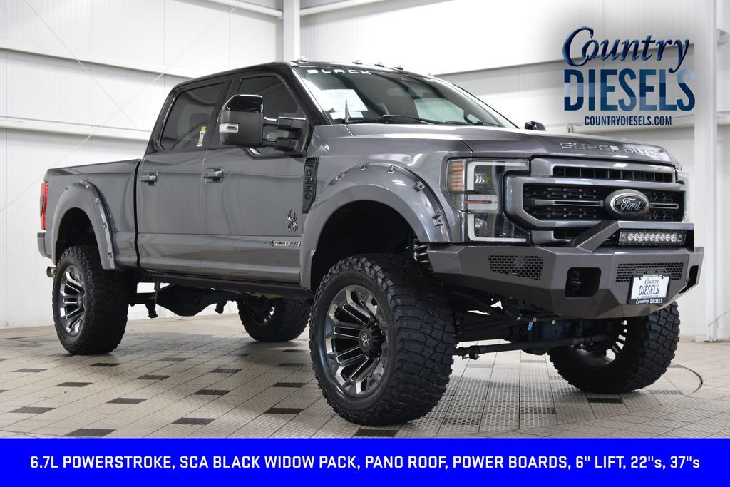 2022 Ford Super Duty F-250 SRW Lariat Ultimate FX4 Black Widow - 23055853 - 0