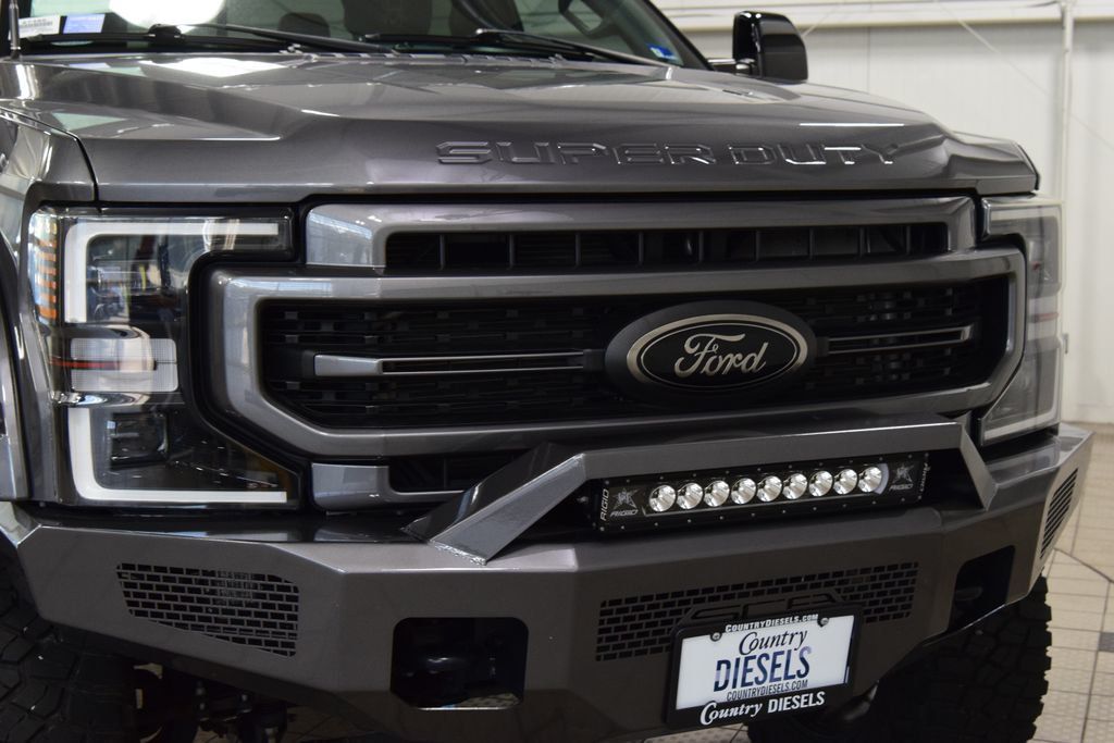 2022 Ford Super Duty F-250 SRW Lariat Ultimate FX4 Black Widow Lifted - 23055853 - 10