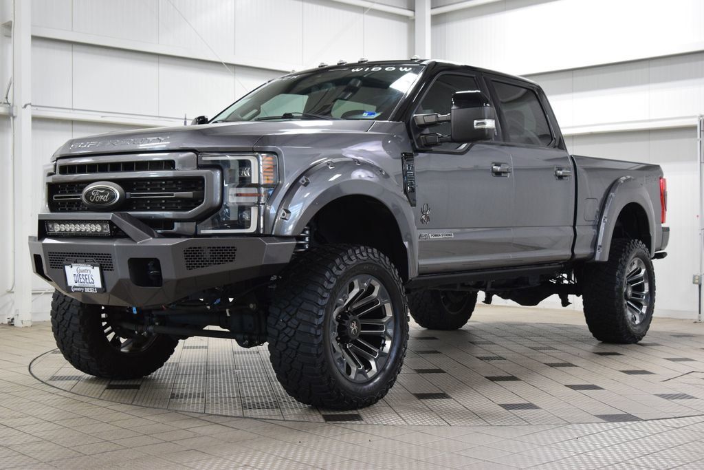 2022 Ford Super Duty F-250 SRW Lariat Ultimate FX4 Black Widow Lifted - 23055853 - 2