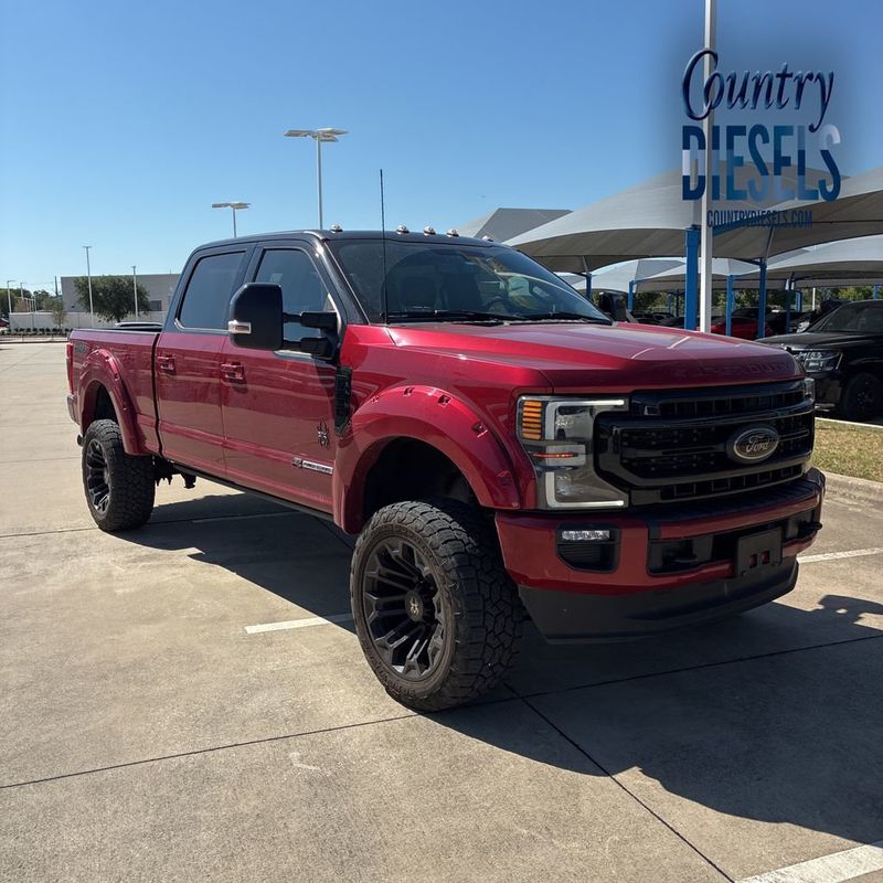 2022 Ford Super Duty F-250 SRW Lariat Ultimate FX4 Black Widow Lifted - 23058906 - 0