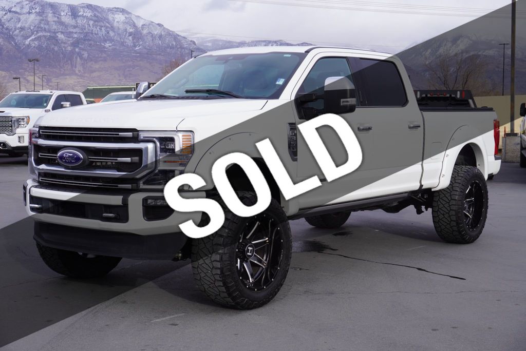 2022 Ford SUPER DUTY F-350 PLATINUM - 22772442 - 0