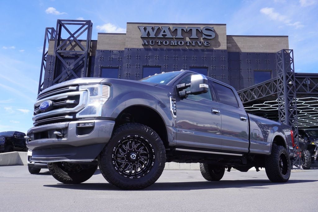 2022 Ford SUPER DUTY F-350 PLATINUM FX4 - 23009271 - 4