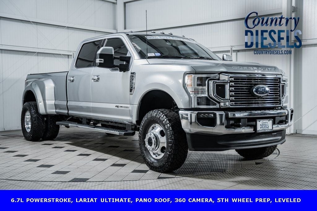 2022 Ford Super Duty F-350 DRW Lariat Ultimate FX4 DRW Leveled - 22739221 - 0