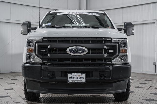 2022 Ford Super Duty F-350 DRW Cab-Chassis F350 CREW 4X4 * 6.7 POWERSTROKE * 9' FLATBED * LOW MILES - 22250564 - 1