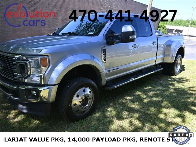 2022 Ford Super Duty F-450 DRW LARIAT 4WD Crew Cab 8' Box - 22806688 - 0