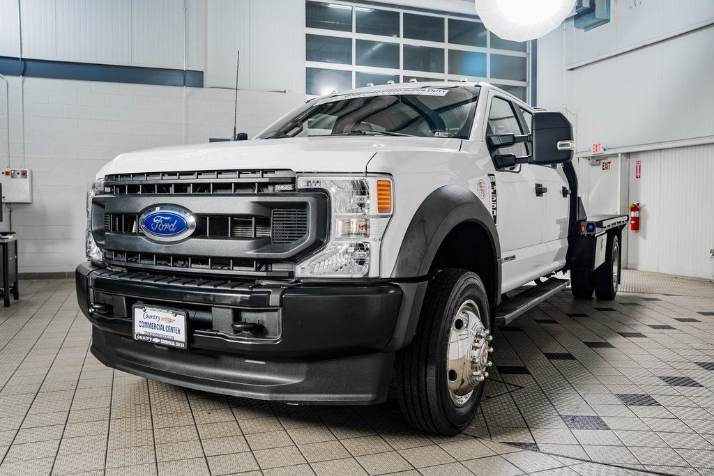 2022 Ford Super Duty F-550 DRW F550 CREW 4X4 * 6.7 POWERSTROKE * 11' FLATBED * 1 OWNER - 22383967 - 2