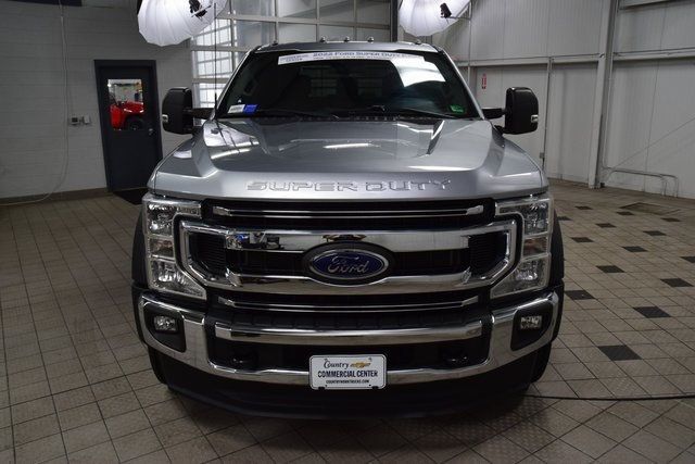 2022 Ford Super Duty F-550 DRW F550 CREW XLT 4X4 * POWERSTROKE * 11' FLATBED * 1 OWNER - 22949364 - 1