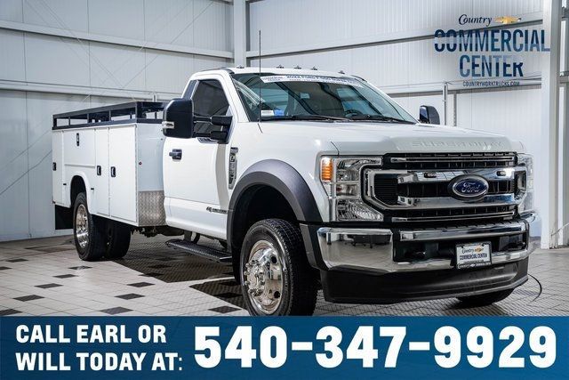 2022 Ford Super Duty F-550 DRW F550 REG CAB 4X4 * 6.7 POWERSTROKE * 11' KNAPHEIDE UTILITY  - 22374767 - 0