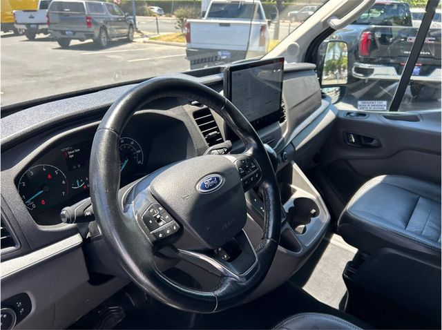 2022 Ford Transit 350 Passenger Van XLT AWD 15 PASSENGER DUAL A/C LEATHER PACKAGE CLEA - 23049495 - 18