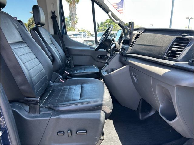 2022 Ford Transit 350 Passenger Van XLT AWD 15 PASSENGER DUAL A/C LEATHER PACKAGE CLEA - 23049495 - 24
