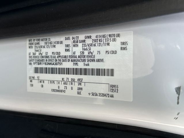2022 Ford Transit Cargo Van Base - 22970148 - 21