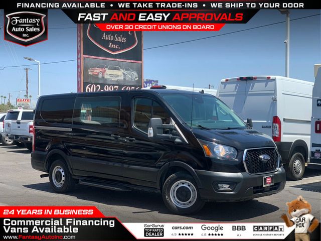 2022 Ford Transit Cargo Van T-150 130" Low Rf 8670 GVWR RWD 1-Owner - 23026515 - 0