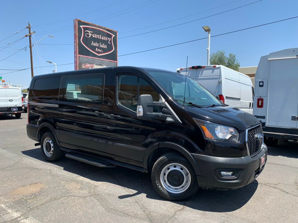 2022 Ford Transit Cargo Van T-150 130" Low Rf 8670 GVWR RWD 1-Owner - 23026515 - 16