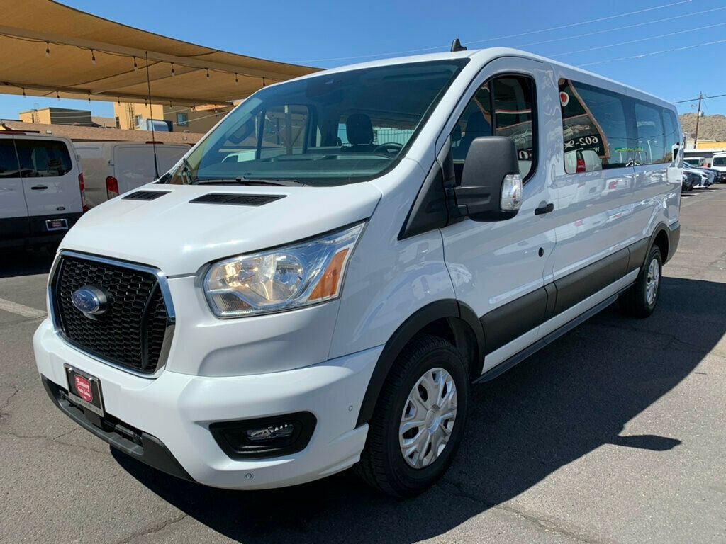 2022 Ford Transit Passenger Wagon T-350 148" Low Roof XLT RWD 15-passenger 1-Owner - 23004336 - 20