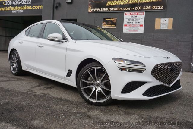 2022 Genesis G70 2.0T AWD CARPLAY NAVI REAR CAMERA PANO ROOF HEATED SEATS/WHEEL - 22998247 - 0