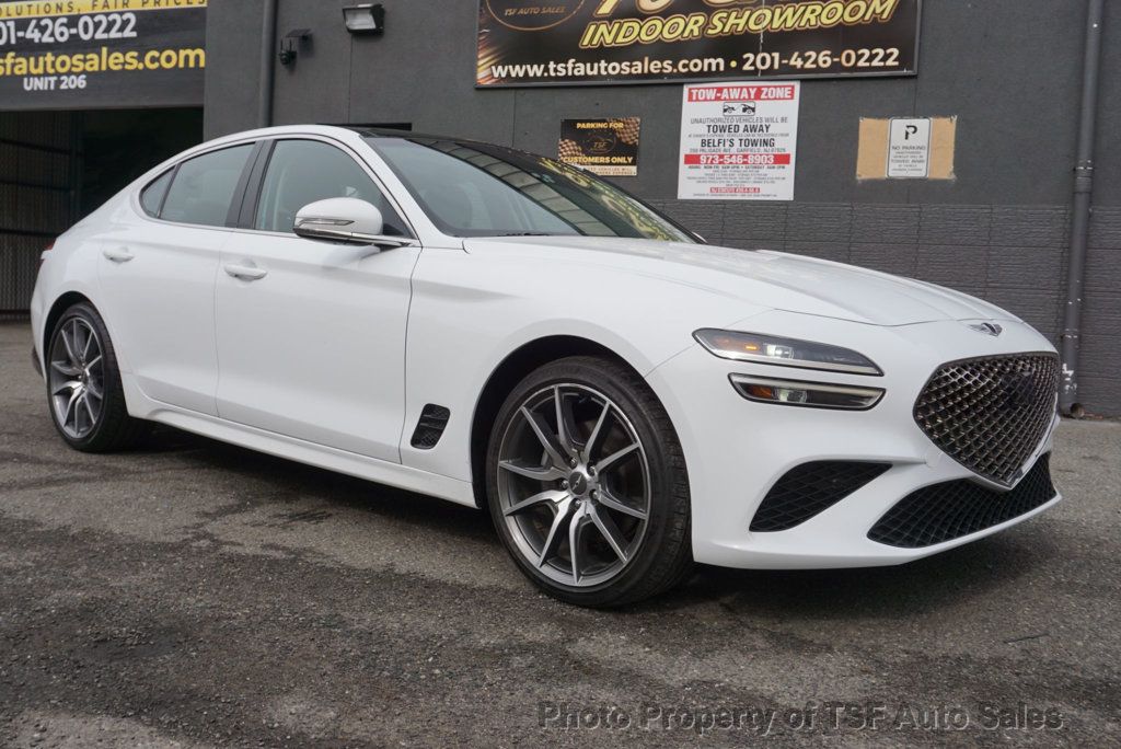 2022 Genesis G70 2.0T AWD CARPLAY NAVI REAR CAMERA PANO ROOF HEATED SEATS/WHEEL - 22998247 - 9