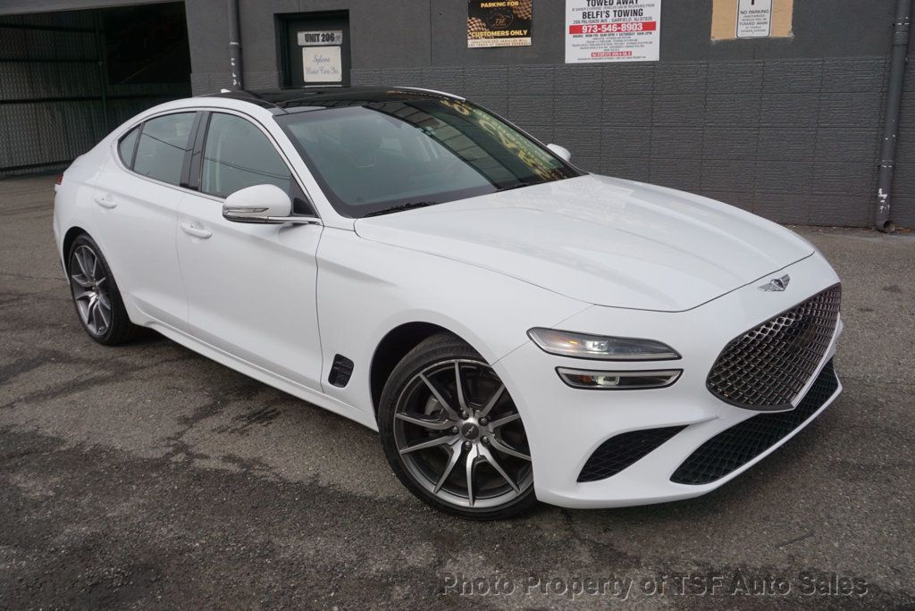 2022 Genesis G70 2.0T AWD CARPLAY NAVI REAR CAMERA PANO ROOF HEATED SEATS/WHEEL - 22998247 - 1