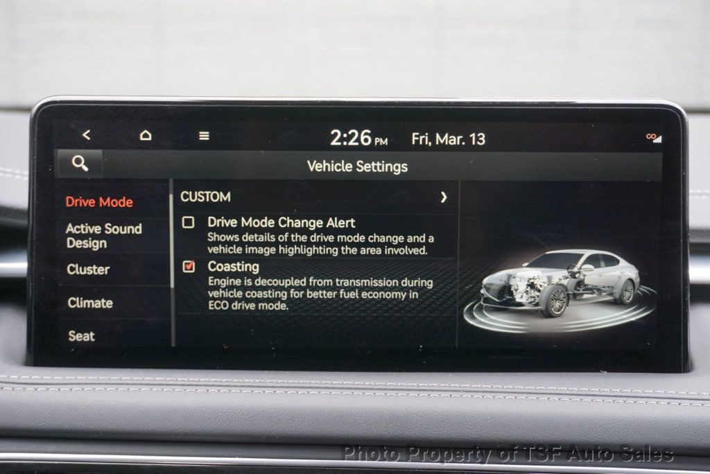 2022 Genesis G70 2.0T AWD CARPLAY NAVI REAR CAMERA PANO ROOF HEATED SEATS/WHEEL - 22998247 - 29