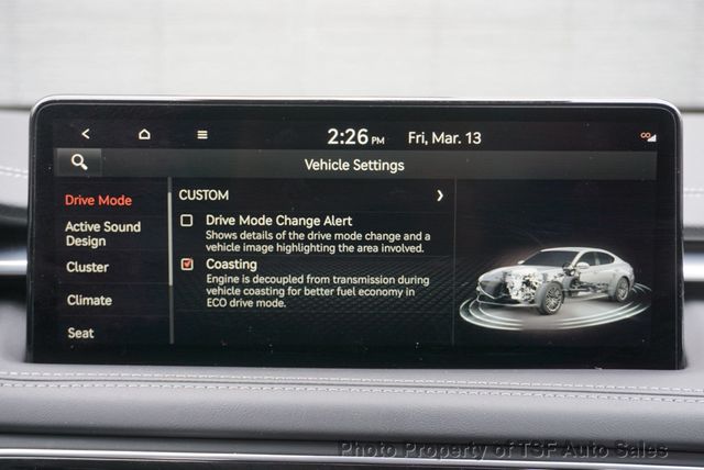 2022 Genesis G70 2.0T AWD CARPLAY NAVI REAR CAMERA PANO ROOF HEATED SEATS/WHEEL - 22998247 - 29