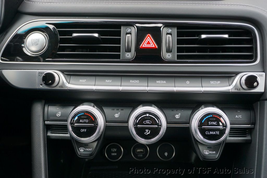 2022 Genesis G70 2.0T AWD CARPLAY NAVI REAR CAMERA PANO ROOF HEATED SEATS/WHEEL - 22998247 - 30