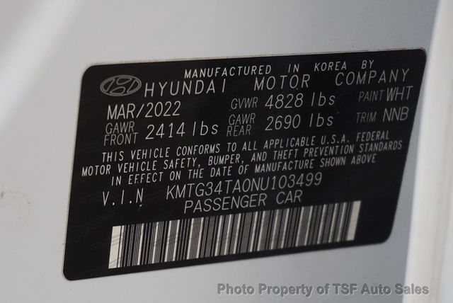 2022 Genesis G70 2.0T AWD CARPLAY NAVI REAR CAMERA PANO ROOF HEATED SEATS/WHEEL - 22998247 - 48