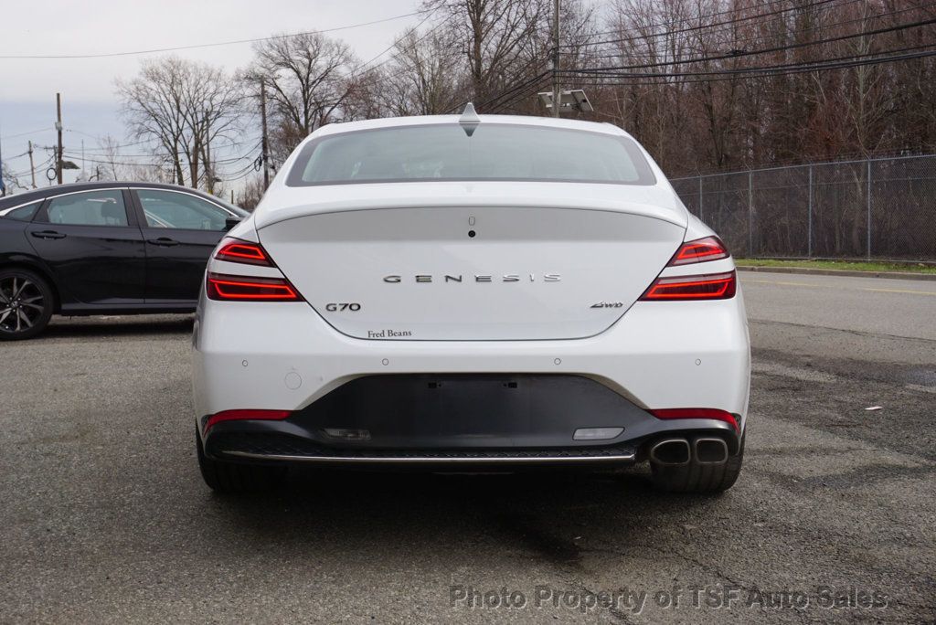 2022 Genesis G70 2.0T AWD CARPLAY NAVI REAR CAMERA PANO ROOF HEATED SEATS/WHEEL - 22998247 - 6