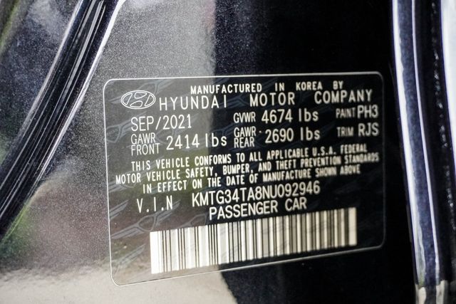 2022 Genesis G70 2.0T RWD - 22949363 - 33