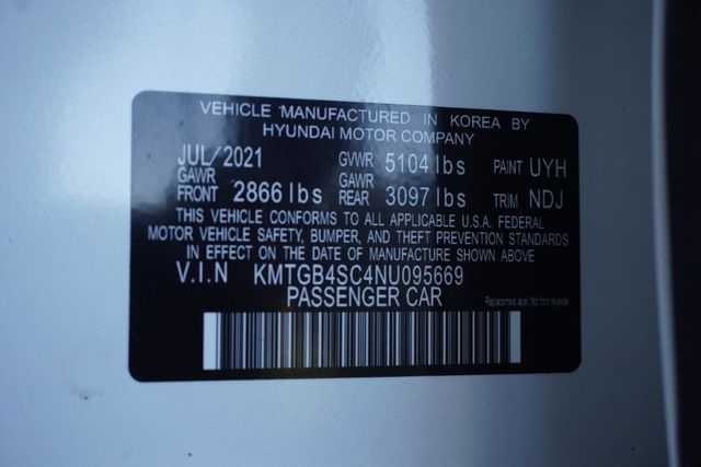 2022 Genesis G80 2.5T RWD - 22941880 - 29