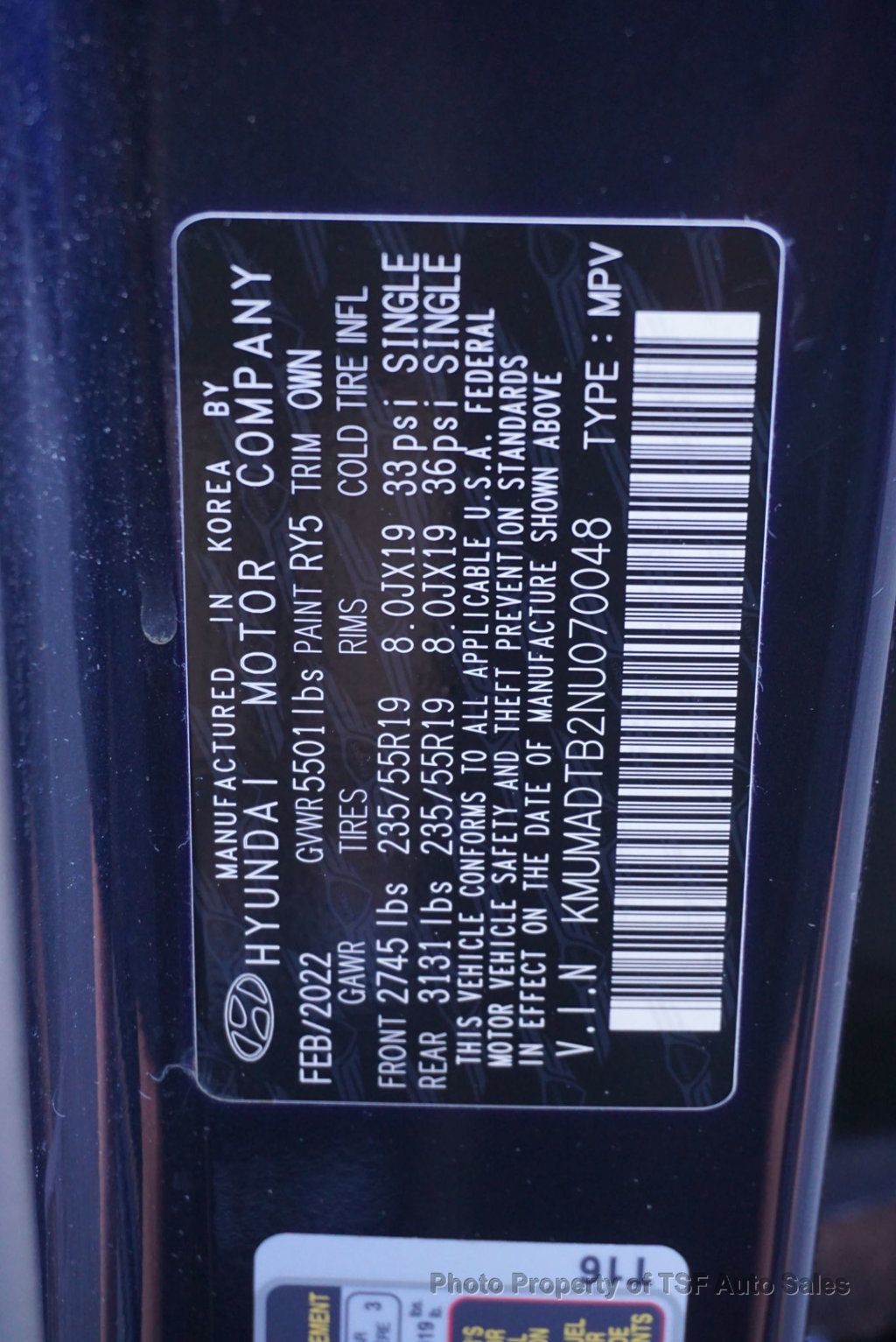 2022 Genesis GV70 2.5T Advanced Select photo 52