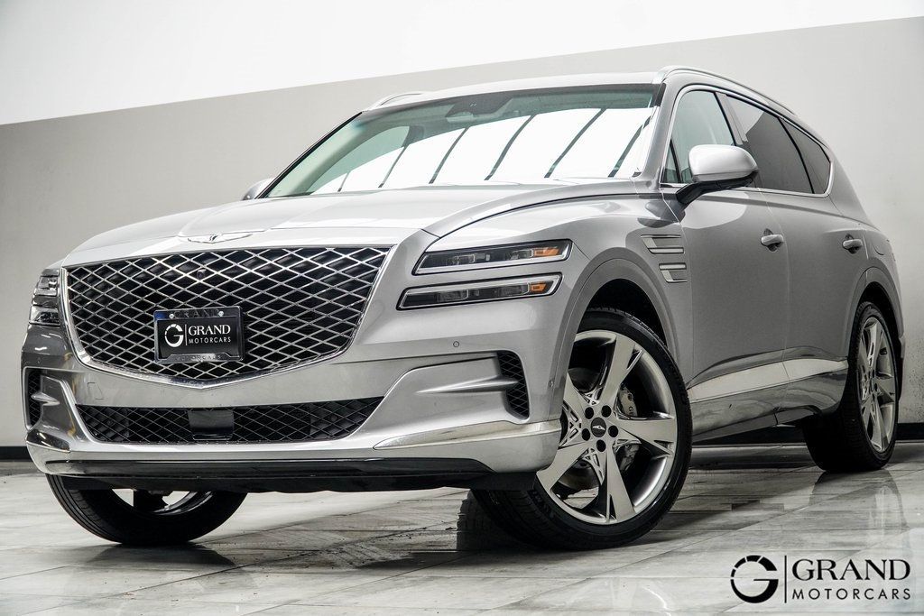 Used 2022 GENESIS GV80 Standard with VIN KMUHBDSB3NU096917 for sale in Kennesaw, GA