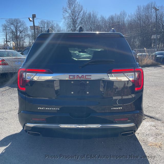 2022 GMC Acadia Denali AWD,DUAL SKYSCAPE SUNROOF,LANE ASSIST - 22958771 - 4