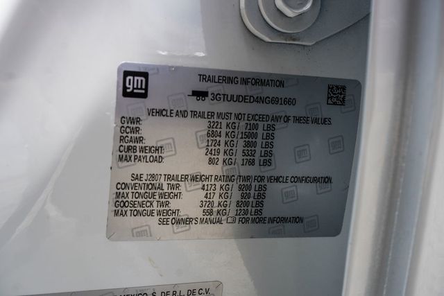 2022 GMC Sierra 1500 4WD Crew Cab 147" SLT - 23031037 - 41