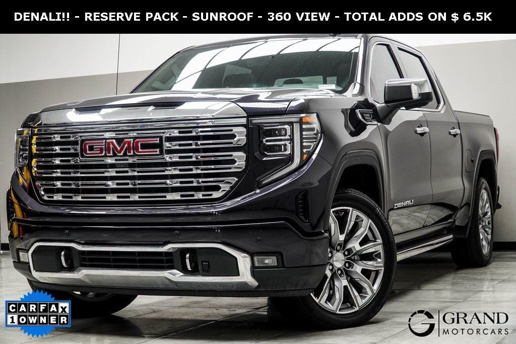 Used 2022 GMC Sierra 1500 Denali Denali with VIN 3GTUUGET3NG631359 for sale in Kennesaw, GA