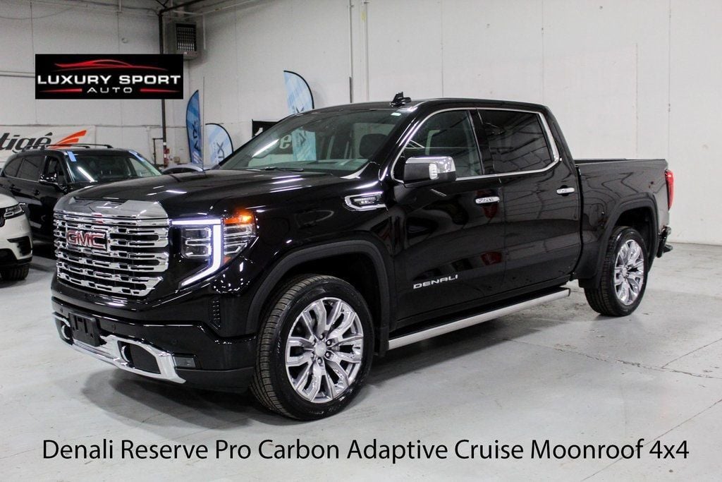 2022 GMC Sierra 1500 Denali Reserve Pro Carbon Adaptive Cruise Moonroof - 22775753 - 0