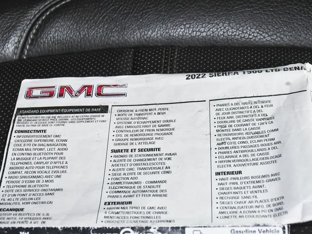 2022 GMC Sierra 1500 Limited Denali - 23011157 - 59