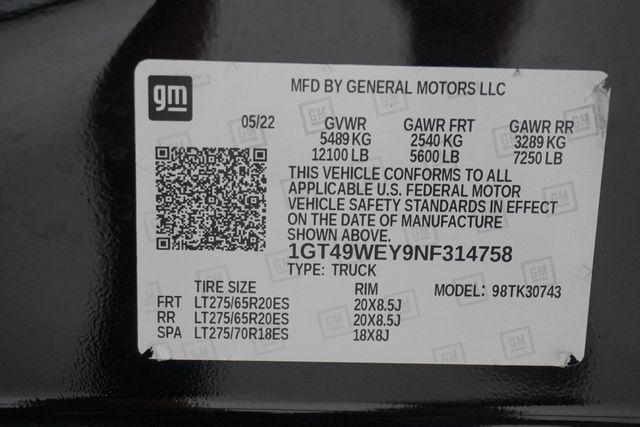 2022 GMC Sierra 3500HD 4WD Crew Cab 159" Denali - 23039653 - 40