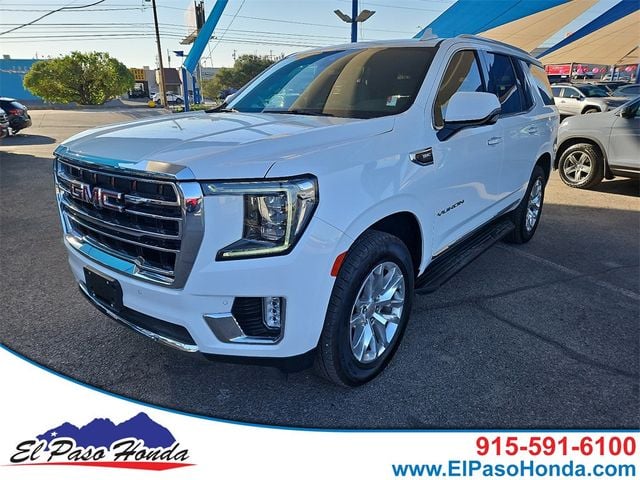 Used 2022 GMC Yukon SLT with VIN 1GKS1BKD0NR353878 for sale in El Paso, TX