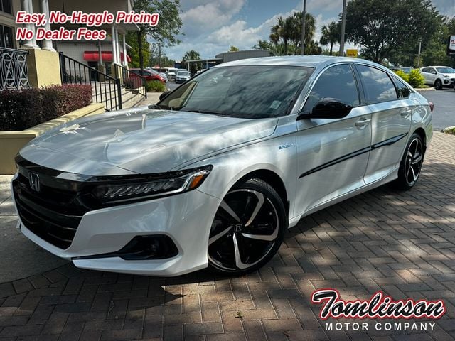 honda accord hybrid 2022 white