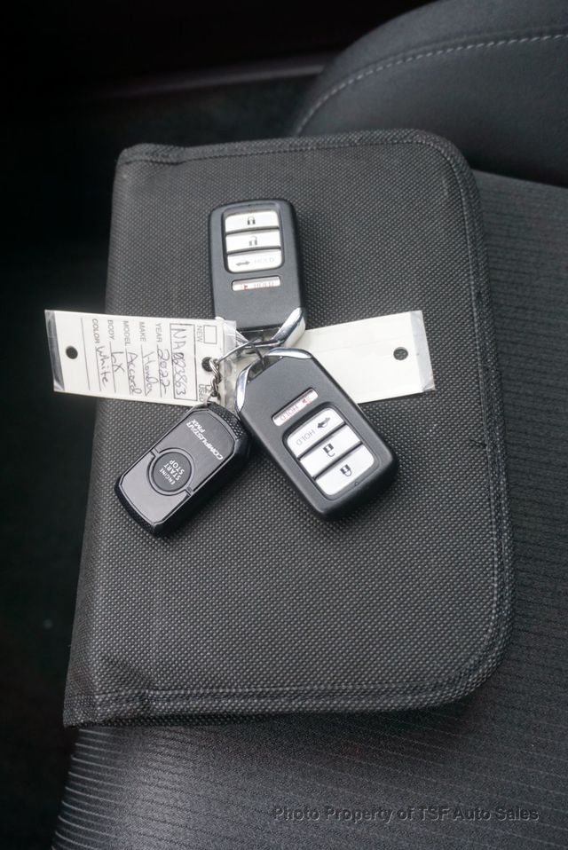 2022 Honda Accord Sedan LX 1.5T CVT - 23051058 - 35