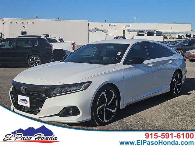 Used 2022 Honda Accord Sport with VIN 1HGCV1F34NA037836 for sale in Northfield, Minnesota