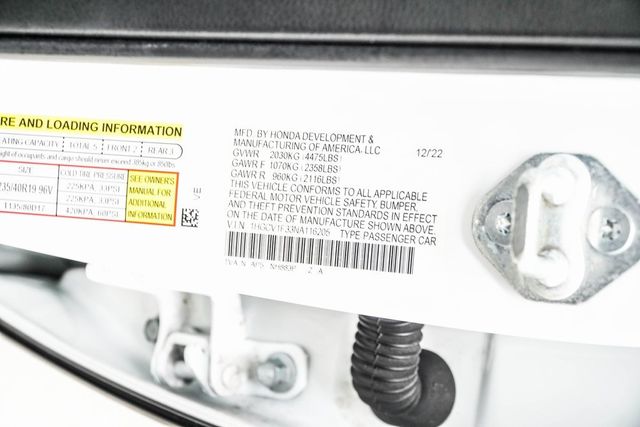 2022 Honda Accord Sedan Sport 1.5T CVT - 22922232 - 40