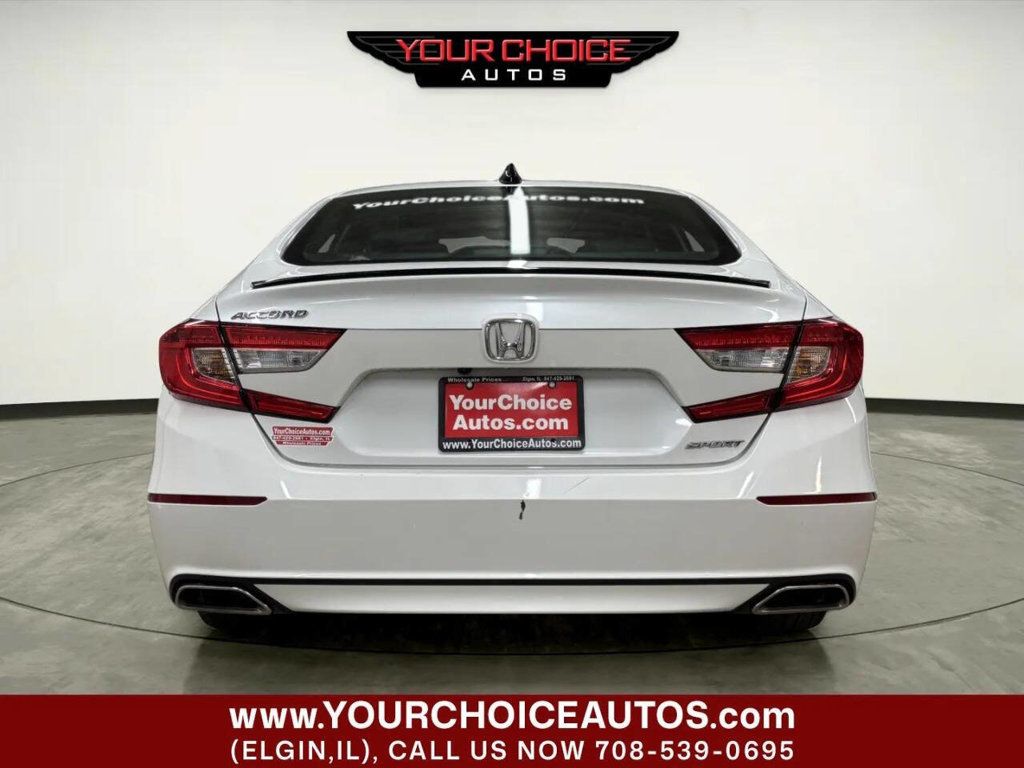 2022 Honda Accord Sedan Sport 1.5T CVT - 23008673 - 4