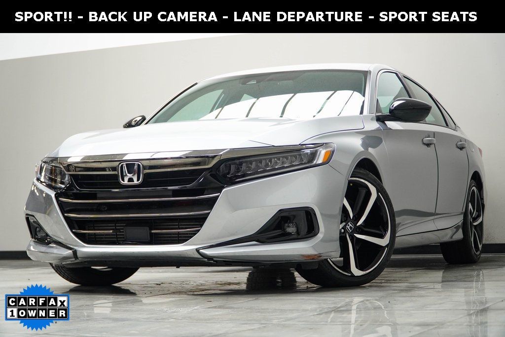 Used 2022 Honda Accord Sport with VIN 1HGCV1F30NA099847 for sale in Kennesaw, GA